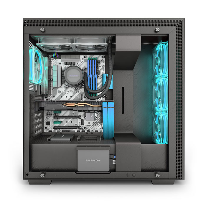 Components inside high performance computer